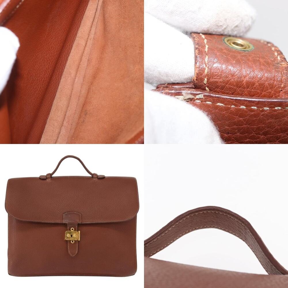Hermes Sac Adepeche 38 Business Bag - Picture 5 of 8